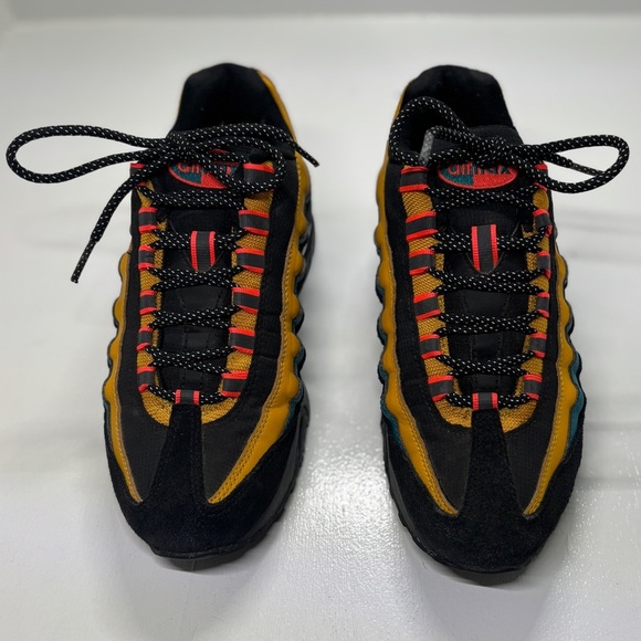 Nike Air Max 95 SE "GS" Black Bright Spruce Size 5 youth or women’s 7 - Picture 3 of 10